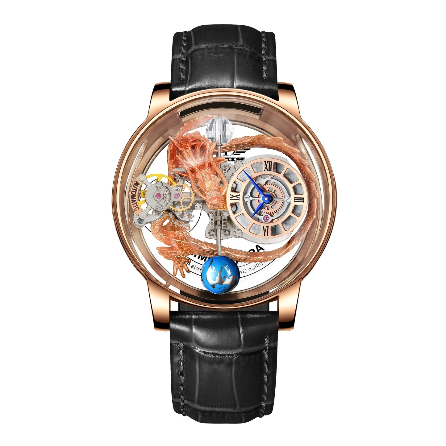 Jacob&Co PINDU Men's Watch: Diamond Tourbillon Astronomia Solar Design