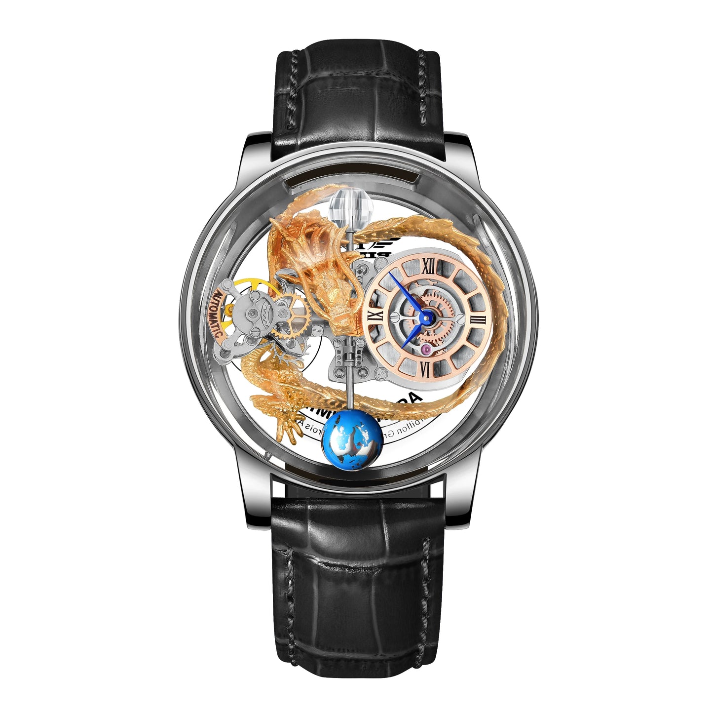 Jacob&Co PINDU Men's Watch: Diamond Tourbillon Astronomia Solar Design