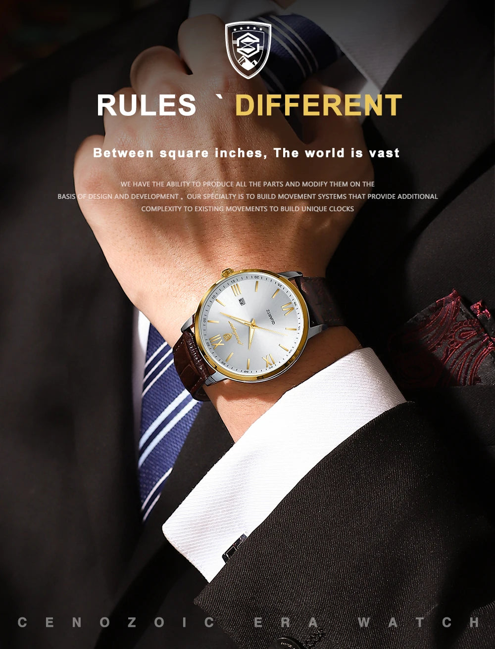 POEDAGAR Men's Watches Top Brand Luxury Men Wrist Watch Leather Quartz Watch Sports Waterproof Male Clock Business Watch +Box