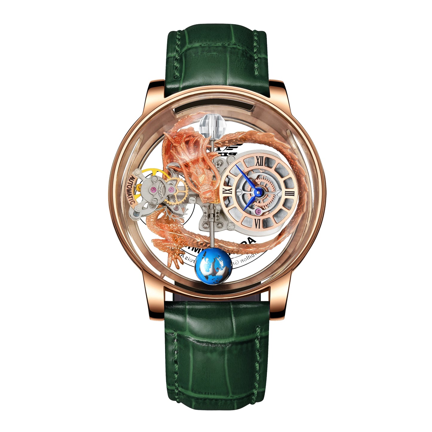 Jacob&Co PINDU Men's Watch: Diamond Tourbillon Astronomia Solar Design