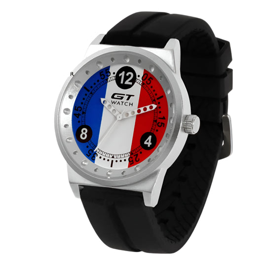 GT Watch Men Fashion Brand Watches Germany Flag F1 Sport Watches Silicone Strap Quartz-Watch relogio masculino reloj hombre.