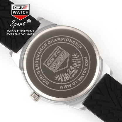 GT Watch Men Fashion Brand Watches Germany Flag F1 Sport Watches Silicone Strap Quartz-Watch relogio masculino reloj hombre.