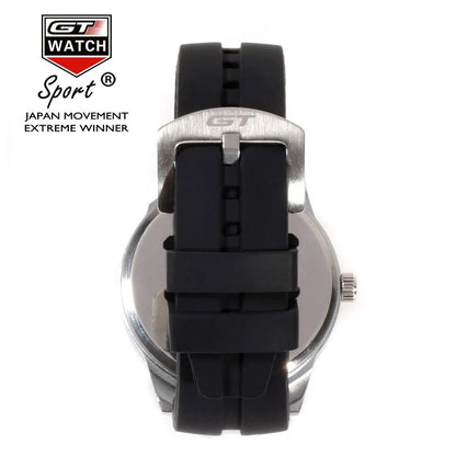 GT Watch Men Fashion Brand Watches Germany Flag F1 Sport Watches Silicone Strap Quartz-Watch relogio masculino reloj hombre.