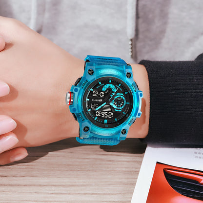 New STRYVE Watch 8029 Outdoors Sports Men's Watch Good Quality Analog-Digital Movement Calendar Luminous 5ATM Waterproof Watches