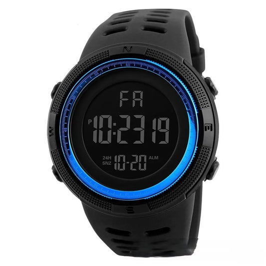 UTHAI C26 Men's Watch: 49mm Digital Sports with Glow Dial