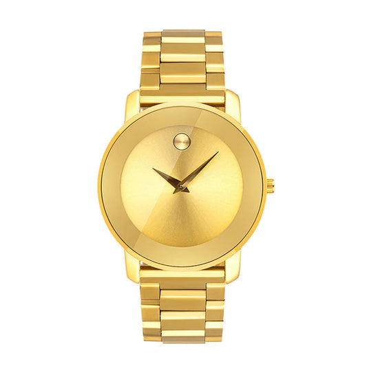 UTHAI W80 Men's Watch: Luxury Gold Ultra-Thin Business Quartz