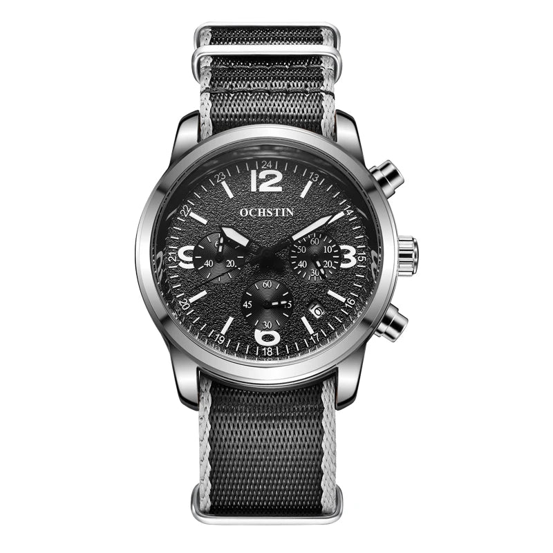 Men's Watch Sports Watches Military Outdoor Army Tactical Date Chronograph Analog Wristwatches Waterproof Man Watch erkek kol sa.