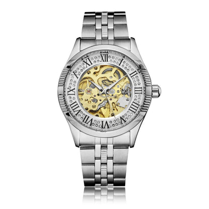 Top Brand Luxury Watches Men Hollow Automatic Golden Skeleton Mechanical Watch Waterproof Men watch.