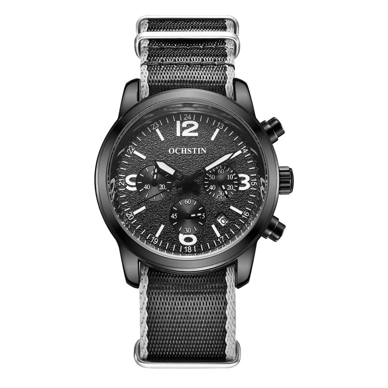 Men's Watch Sports Watches Military Outdoor Army Tactical Date Chronograph Analog Wristwatches Waterproof Man Watch erkek kol sa.