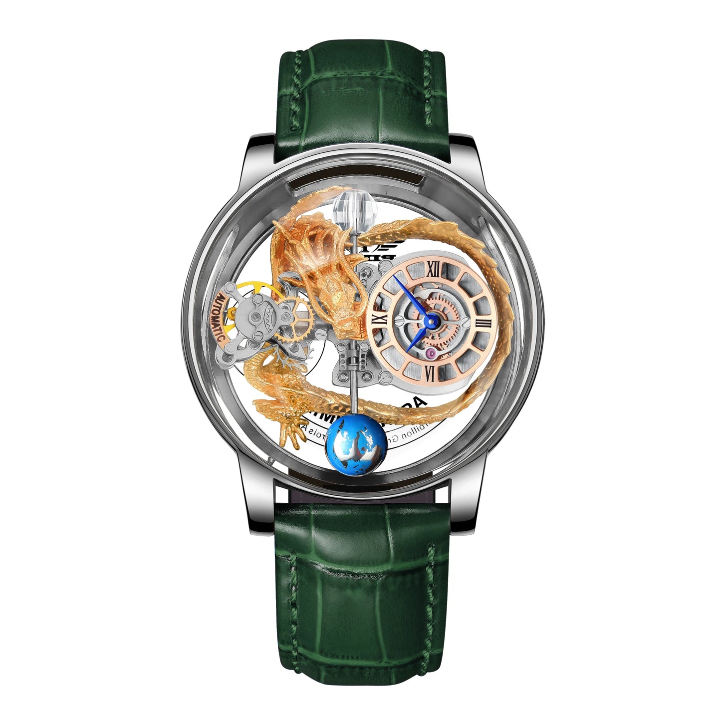 Jacob&Co PINDU Men's Watch: Diamond Tourbillon Astronomia Solar Design