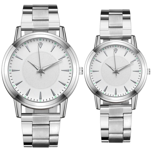 COUPLE'S BUSINESS WATCH SET ANALOG