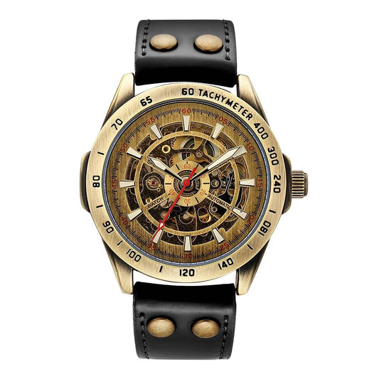 AUTOMATIC MAN WATCH MECHANICAL WATERPROOF WRIST WATCHES For Men LUXURY SKELETON MALE CLOCK STAINLESS STEEL SELF WIND Mens Watch.