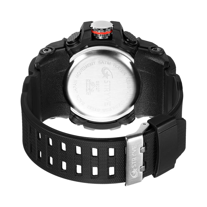STRYVE MEN'S MULTIFUNCTIONAL WATCH MODEL 8027