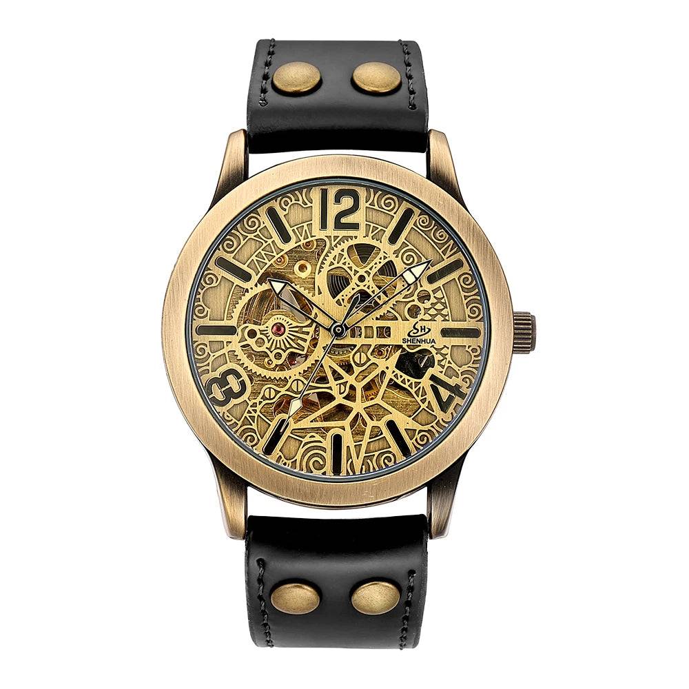 AUTOMATIC MAN WATCH MECHANICAL WATERPROOF WRIST WATCHES For Men LUXURY SKELETON MALE CLOCK STAINLESS STEEL SELF WIND Mens Watch.