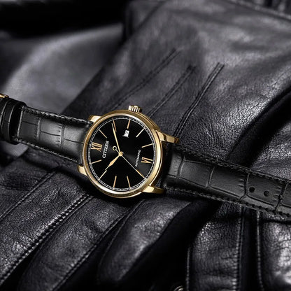 CITIZEN Watch men's Japanese watchs automatic mechanical date display belt business Watches