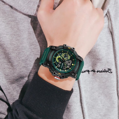Nouvelle montre STRYVE 8029 Montre de sport populaire pour hommes Mouvement analogique-numérique de bonne qualité Calendrier lumineux Montres étanches 5ATM