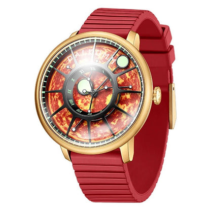 DALKOMM Men's Watch Sports Design with Sapphire Glass & 100M Waterproof