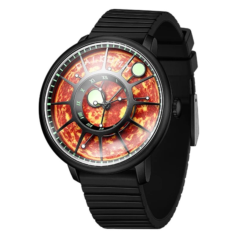 DALKOMM Men's Watch Sports Design with Sapphire Glass & 100M Waterproof