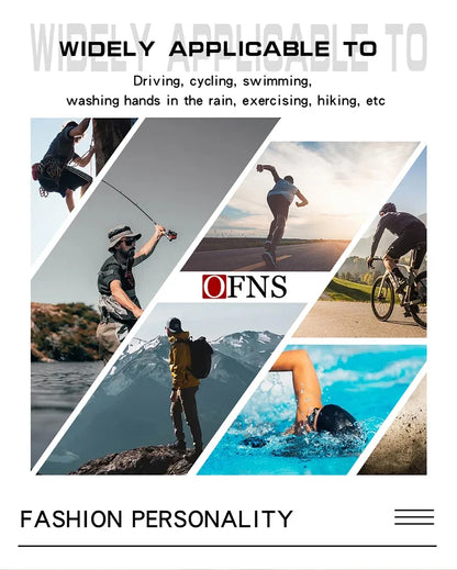 OFNS Top 6092 New Fashion Men's Sports Watch Military Waterproof Quartz Electronic LED Digital Men's Sports Quartz Watch 2024