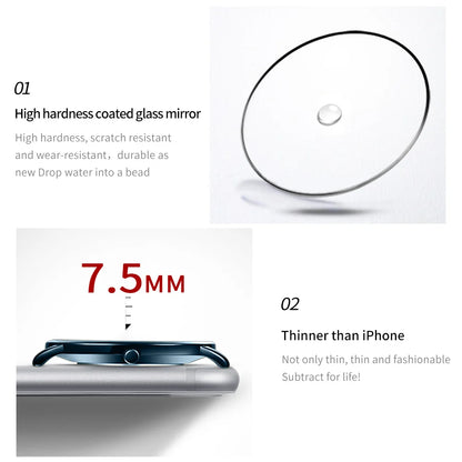 OLEVS Montres pour hommes avec cadran ultra fin de 7,5 mm Bracelet en maille d'acier inoxydable Montre à quartz décontractée de marque supérieure étanche et lumineuse pour hommes