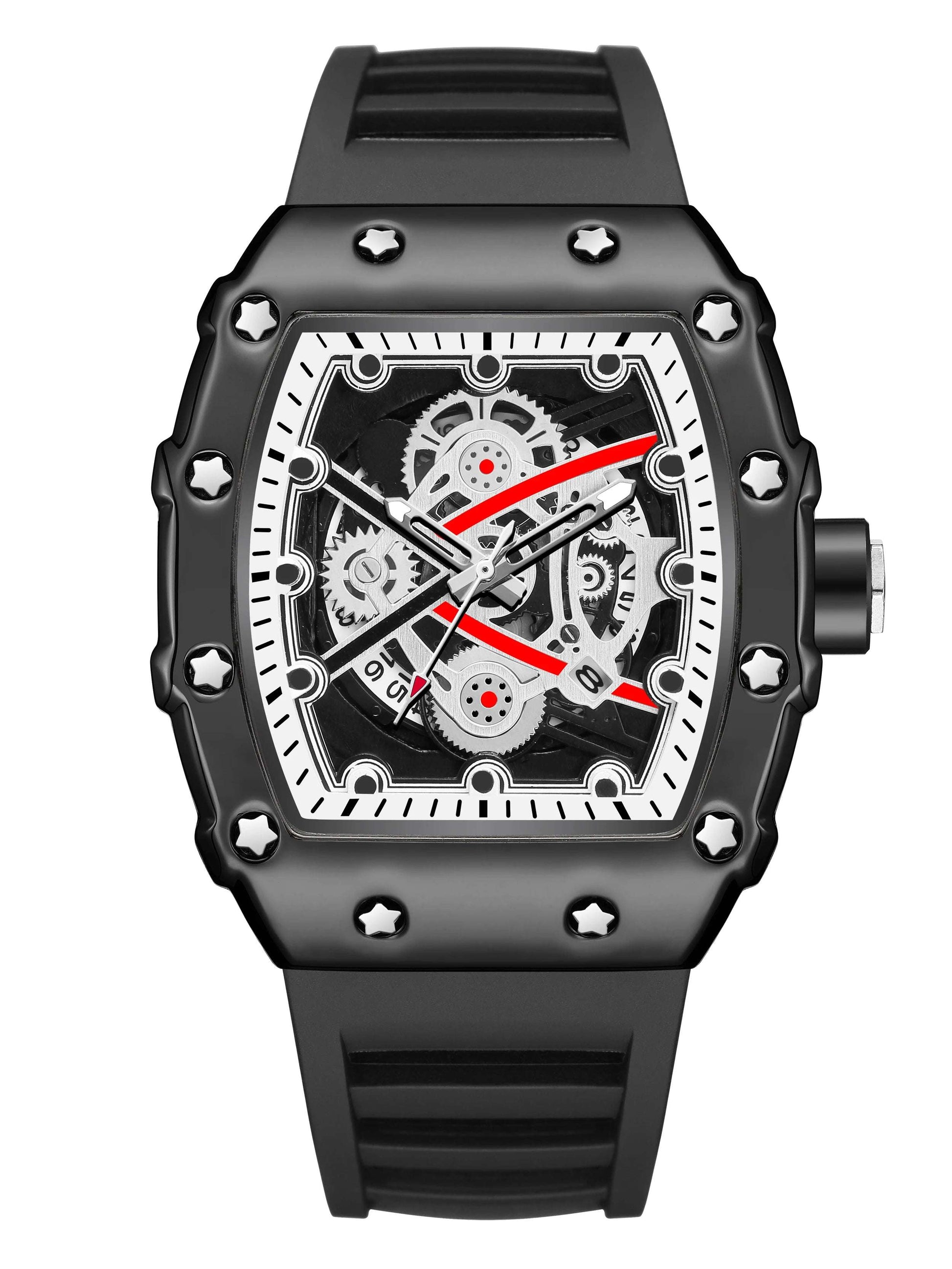 Luxury Military Watch Men Hip Hop Chronograph Sports Mens Watches Male Tonneau Clock Reloj Hombre Relogio Masculino 2023.