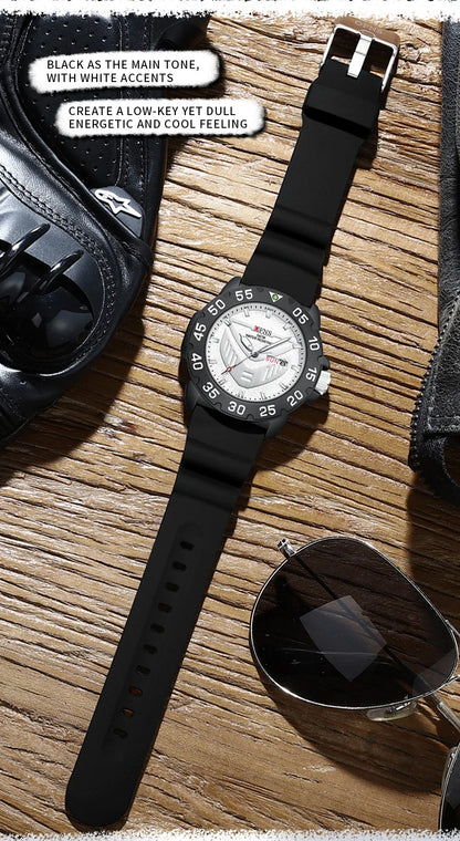 OFNS Brand 1308 New Top Luxury Fashion Men's Watch Night Glow Waterproof Calendar Quartz Watch Suitable for Men's Watch