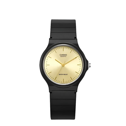 Casio Watch MQ-24 MQ-76 Series Fashion Diamond Face Resin Dimple Large Dial Small Disk Charming Unisex Student Men's Watch