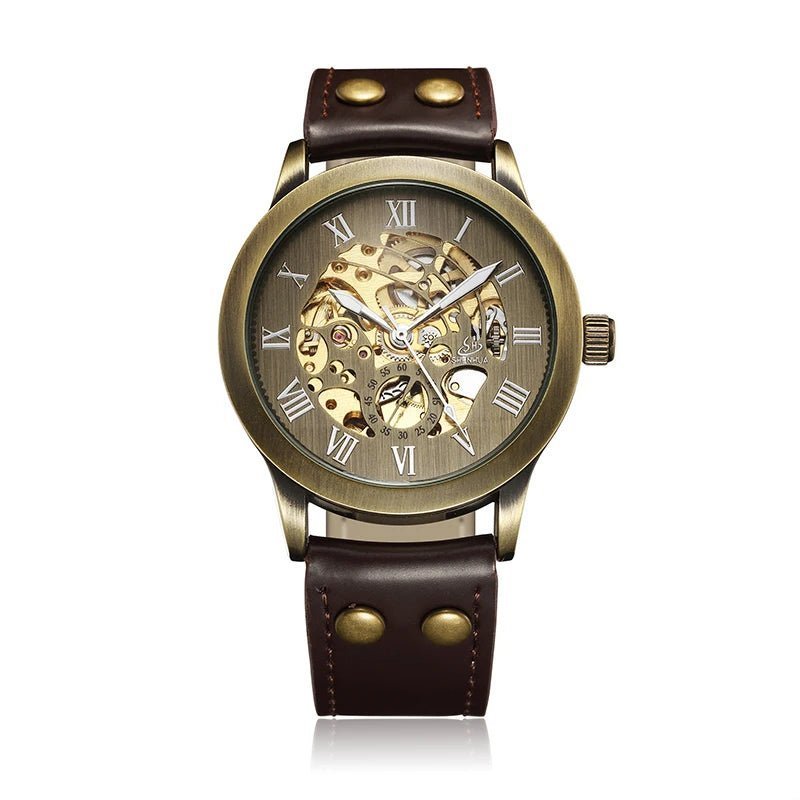 AUTOMATIC MAN WATCH MECHANICAL WATERPROOF WRIST WATCHES For Men LUXURY SKELETON MALE CLOCK STAINLESS STEEL SELF WIND Mens Watch.