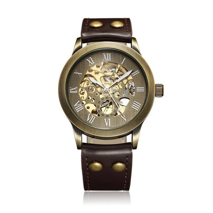 AUTOMATIC MAN WATCH MECHANICAL WATERPROOF WRIST WATCHES For Men LUXURY SKELETON MALE CLOCK STAINLESS STEEL SELF WIND Mens Watch.