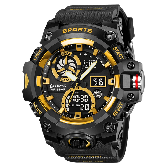 STRYVE MEN'S MULTIFUNCTIONAL WATCH MODEL 8027
